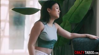 Sexy petite Asian teen Lulu Chu loves kinky surprise and hardcore fucking