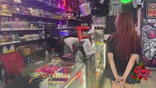 Fair Exchange Smoke Shop Chronicles Her credit card declined ? So she decided to suck my Dick and Balls