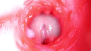 CAMERA INSIDE PUSSY: ALMOST CUM IN PUSSY! BEST Internal ASMR in 4K