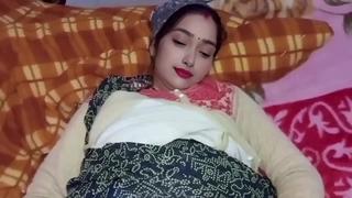 Step sister was fucked by her stepbrother in winter season when she was alone her bedroom, full xxx video of Indian hot girl Lalita bhabhi